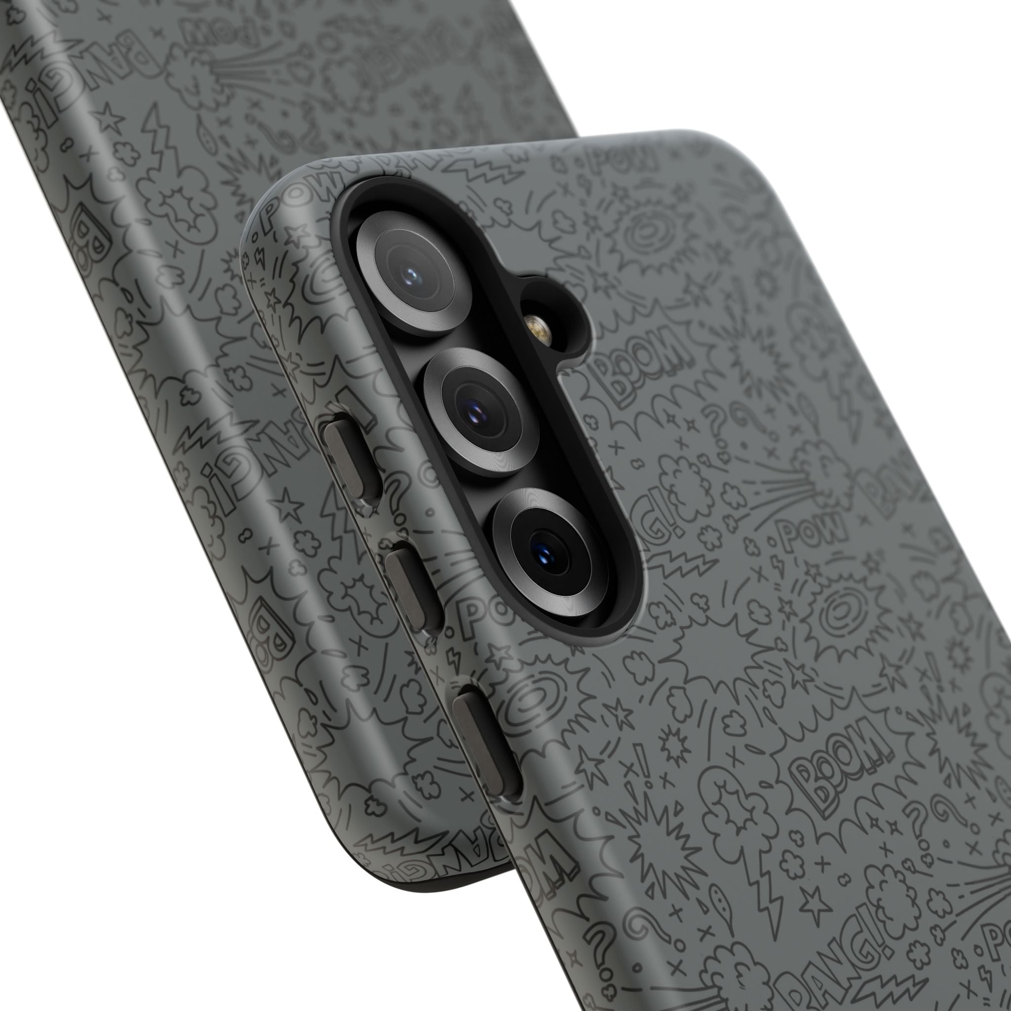 POW BOOM Comics style Tough Phone Case for iPhone, Galaxy, or Google Pixel