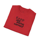 Keep Calm... Coffee Unisex Softstyle T-Shirt
