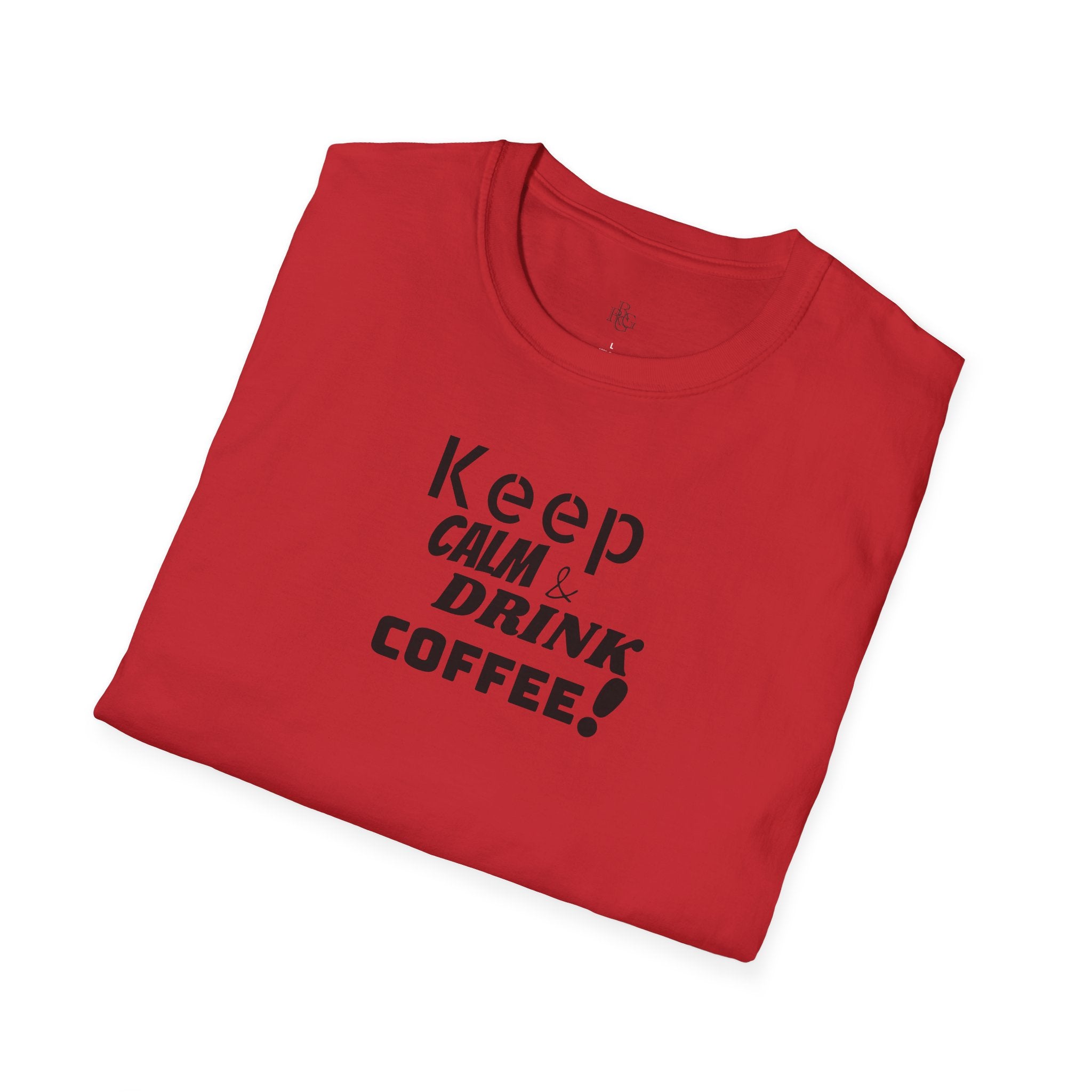 Keep Calm... Coffee Unisex Softstyle T-Shirt