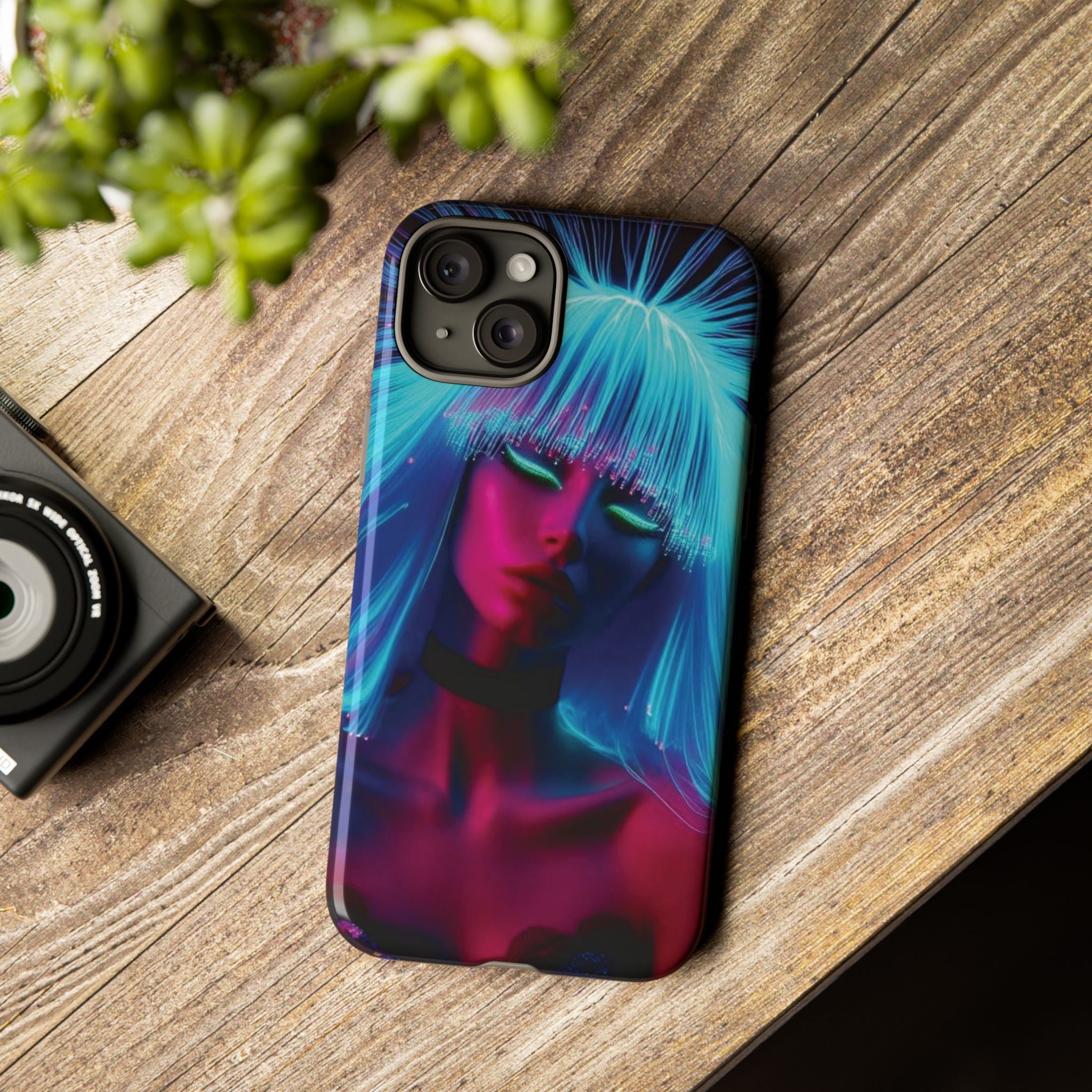 CyberPunk Tough Case for iPhone, Galaxy, or Google Pixel