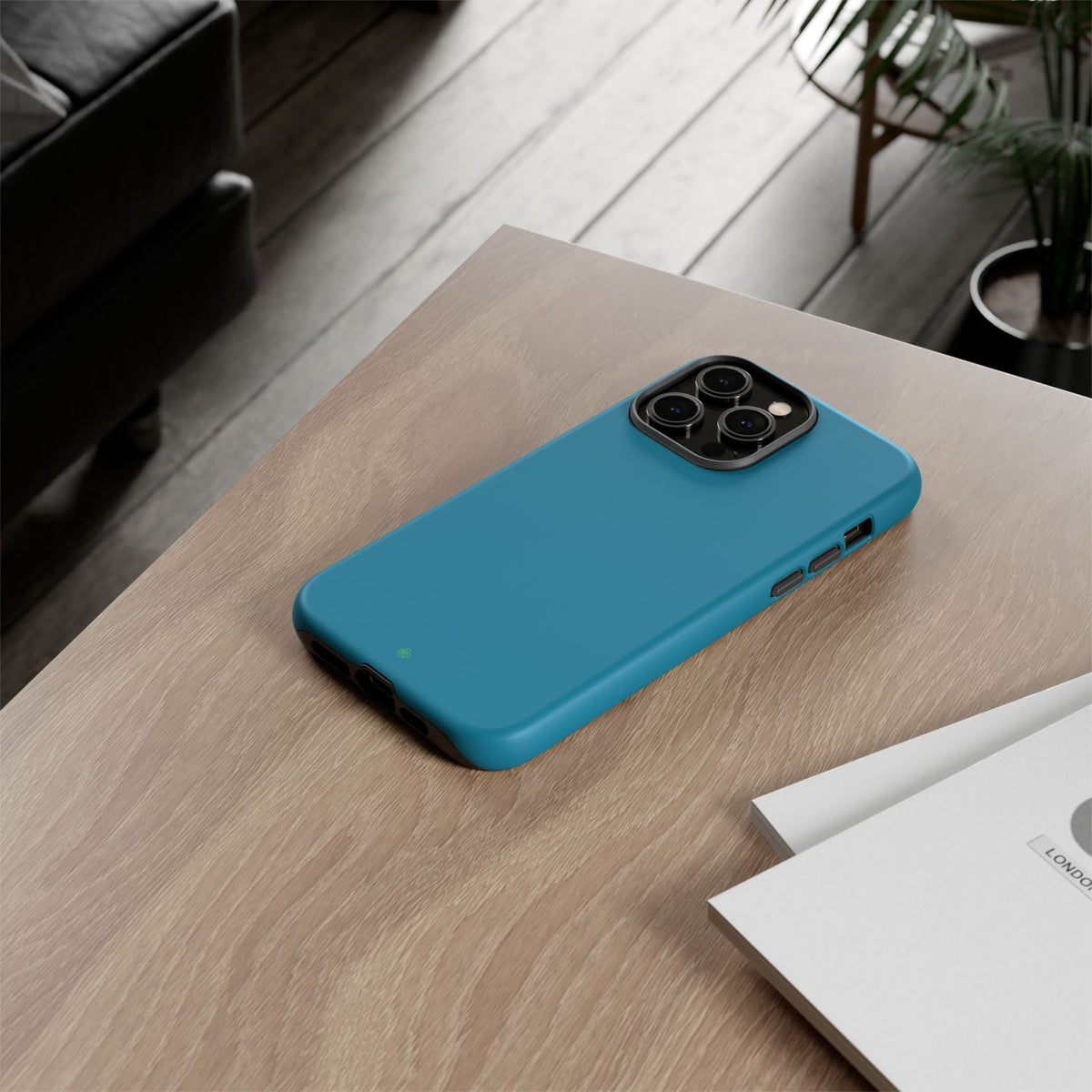 Teal Green RG Tough Phone Case for iPhone, Galaxy, or Google Pixel