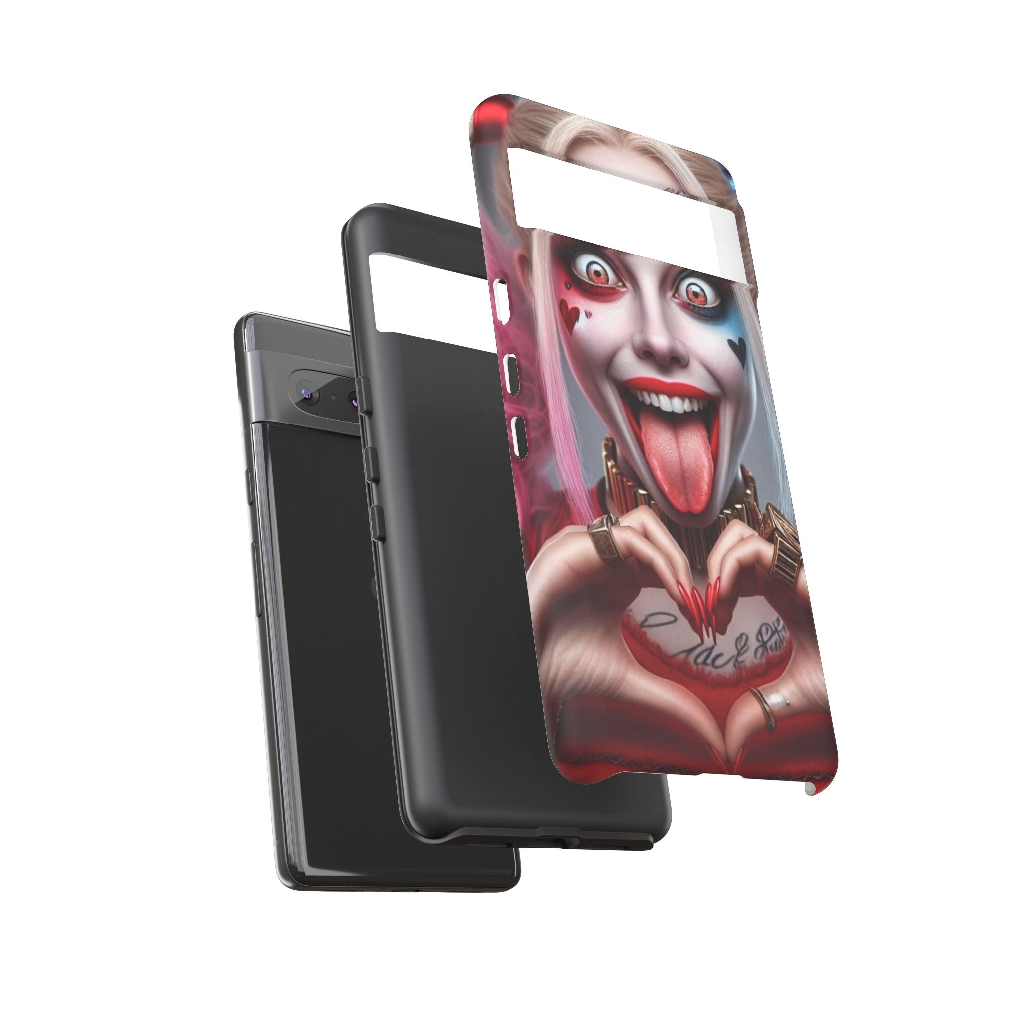 Harley Quinn Tough Phone Case for iPhone, Galaxy, or Google Pixel