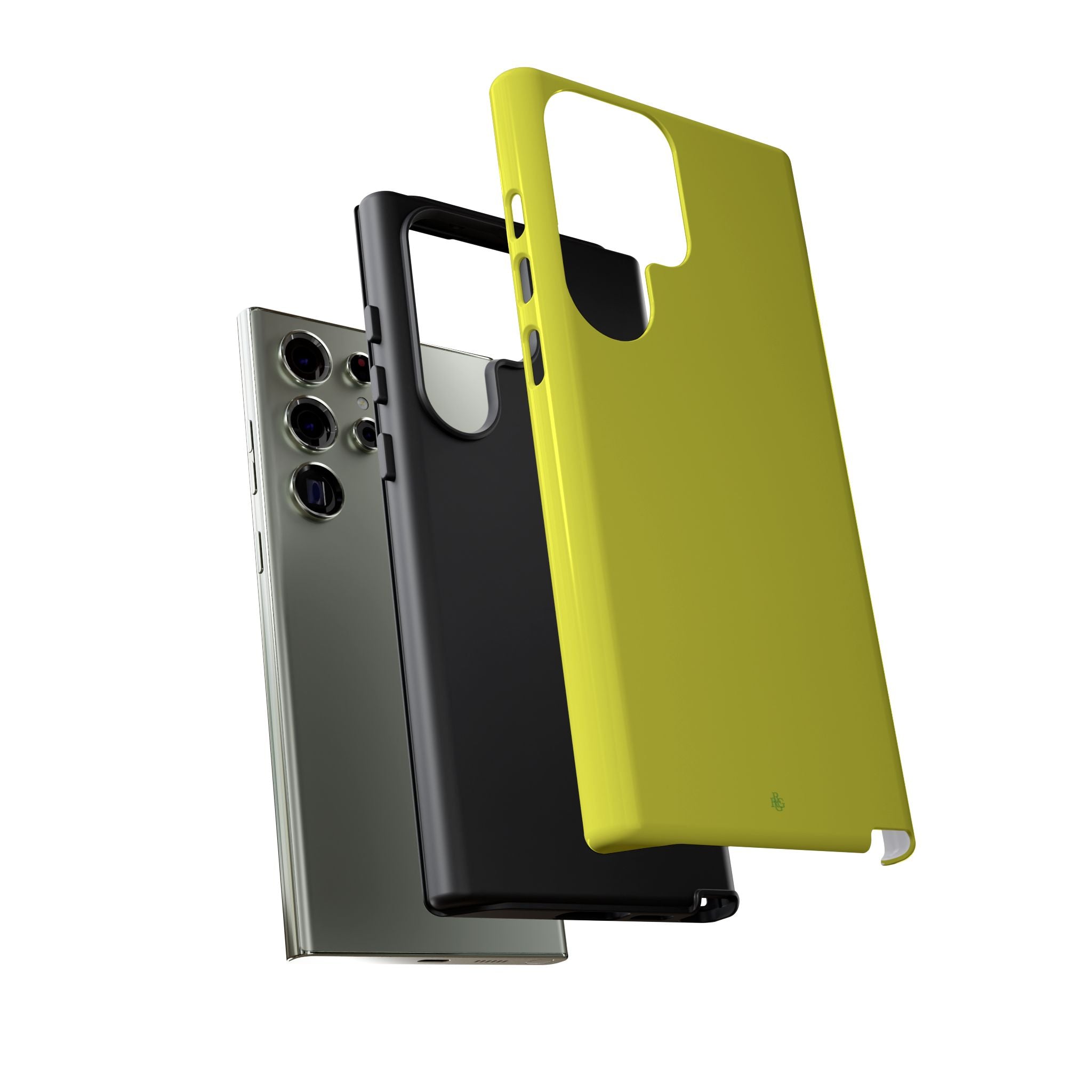 Yellow RG Tough Phone Case for iPhone, Galaxy, or Google Pixel