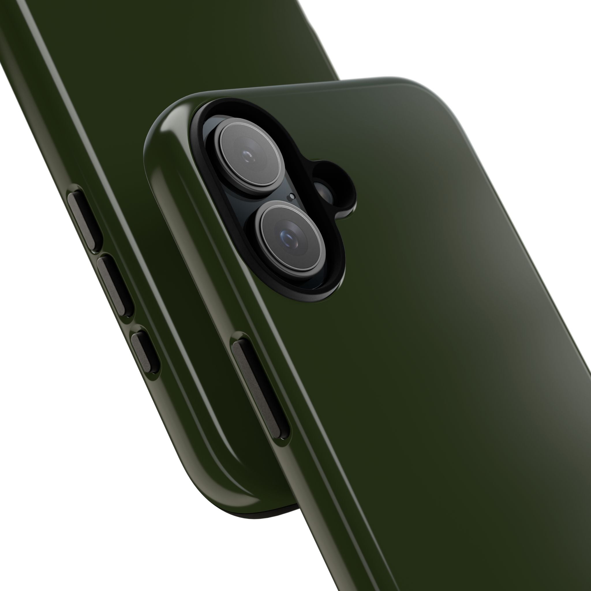 Olive Green Tough Phone Case for iPhone, Galaxy and Google Pixel