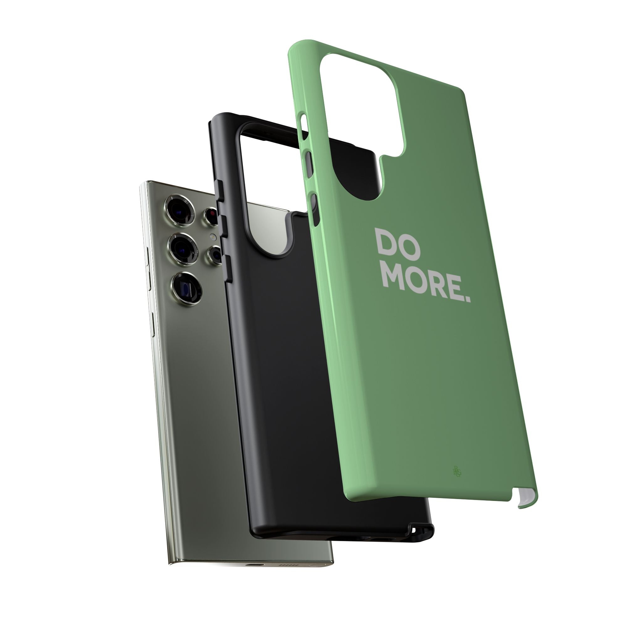 Do More Mint Green Tough Phone Case for iPhone, Galaxy,or Google Pixel
