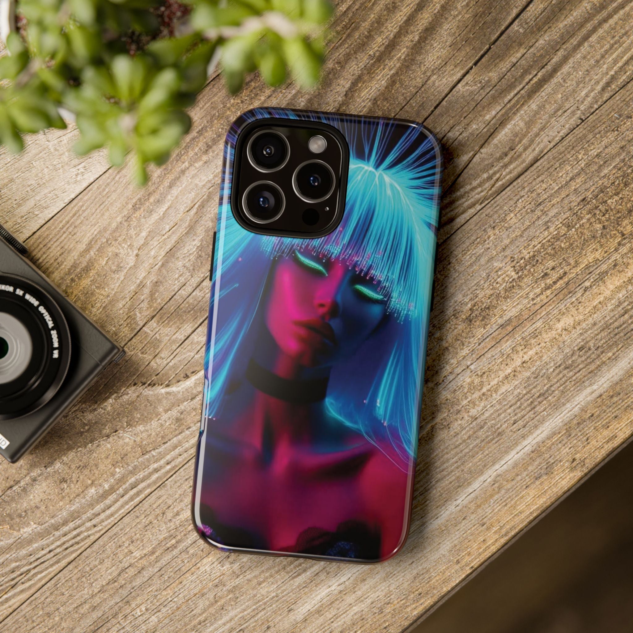 CyberPunk Tough Case for iPhone, Galaxy, or Google Pixel