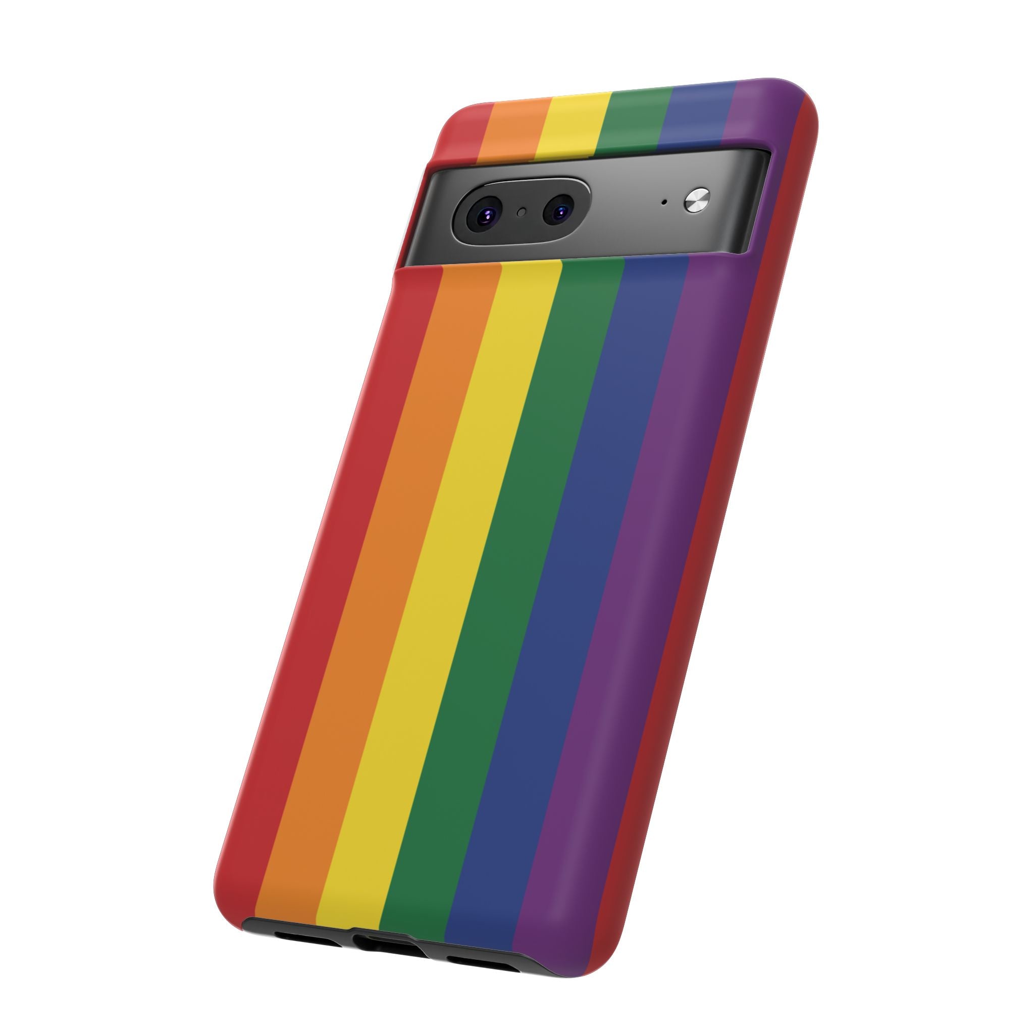 LGBTQ Rainbow Flag Tough Phone Case for iPhone, Galaxy, or Google Pixel