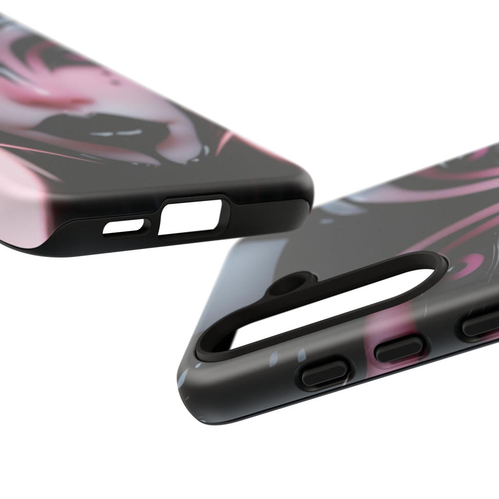 Pink Alien Tough Phone Case for iPhone, Galaxy, or Google Pixel