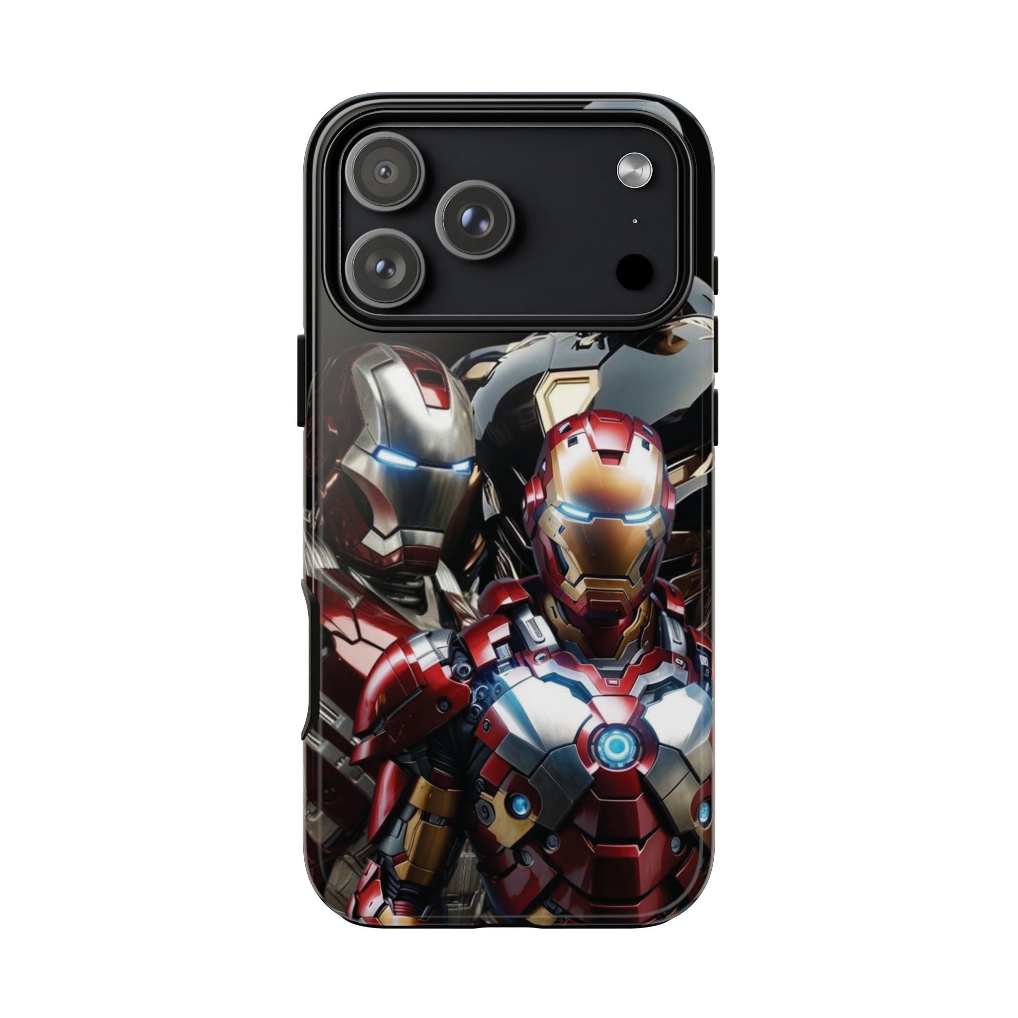Iron Man Tough Phone Case for iPhone, Galaxy, or Google Pixel