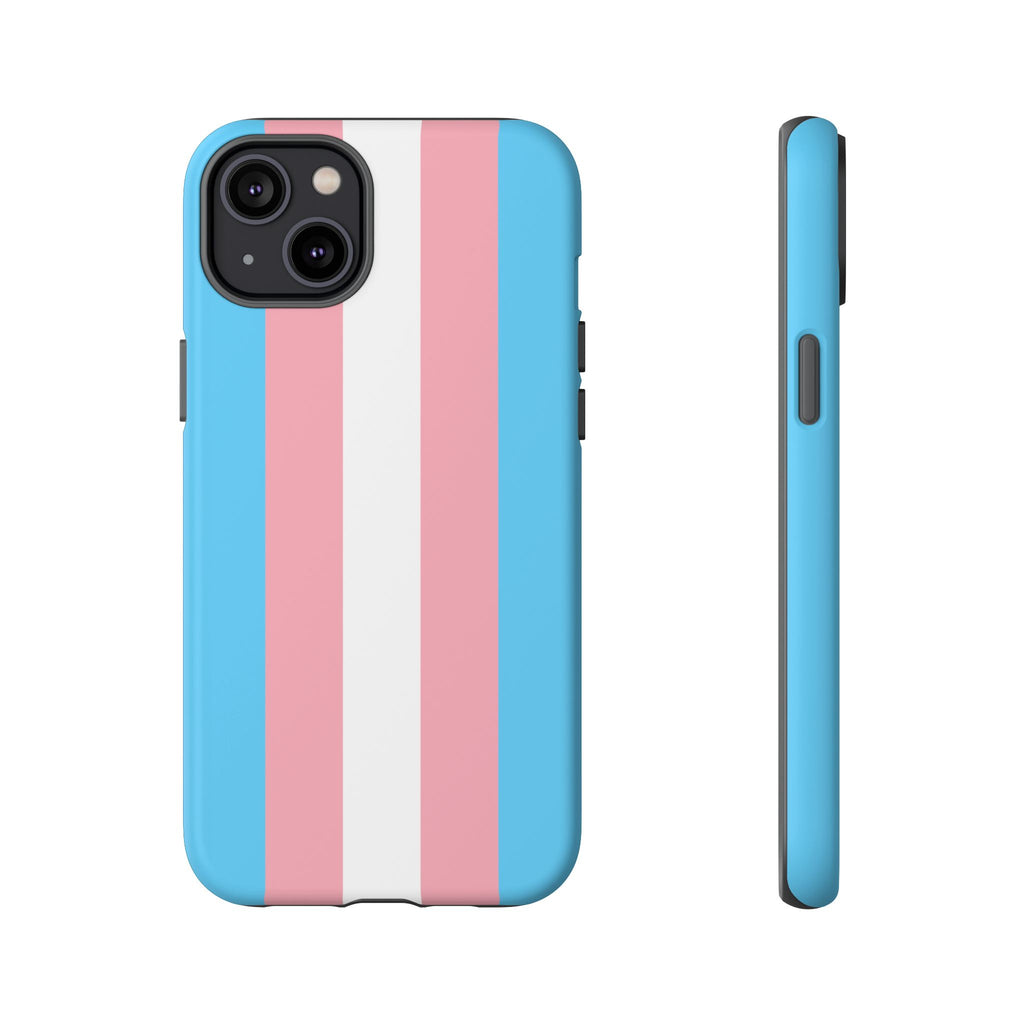 Trans Colors Tough Phone Case for iPhone, Galaxy, or Google Pixel