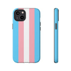 Trans Colors Tough Phone Case for iPhone, Galaxy, or Google Pixel