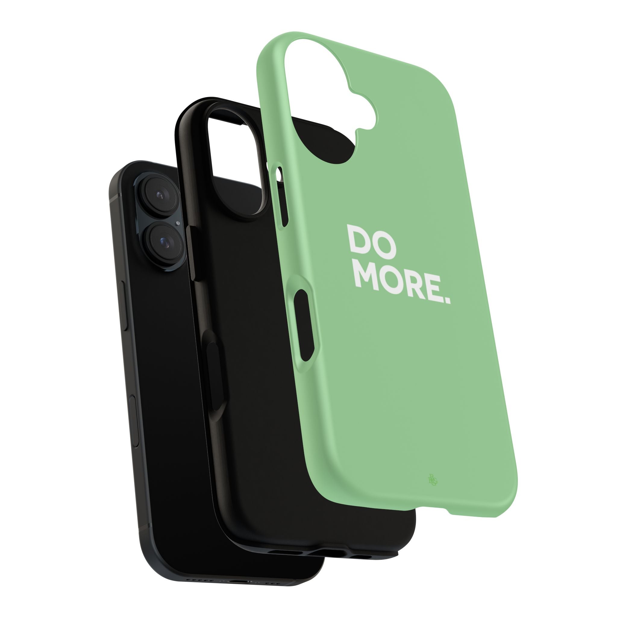 Do More Mint Green Tough Phone Case for iPhone, Galaxy,or Google Pixel