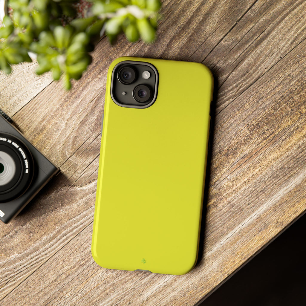 Yellow RG Tough Phone Case for iPhone, Galaxy, or Google Pixel