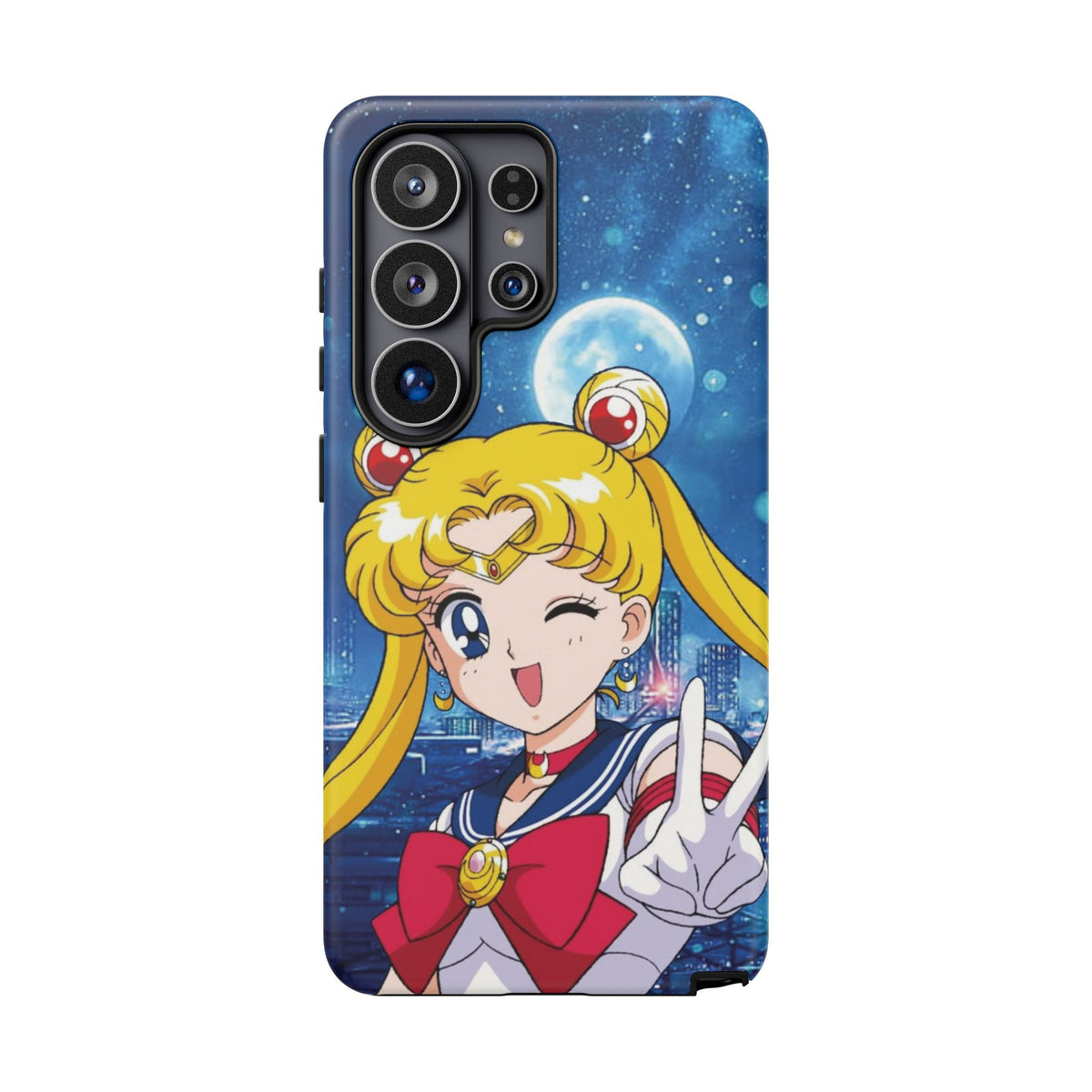 Blue S Moon Tough Case for iPhone, Galaxy, or Google Pixel