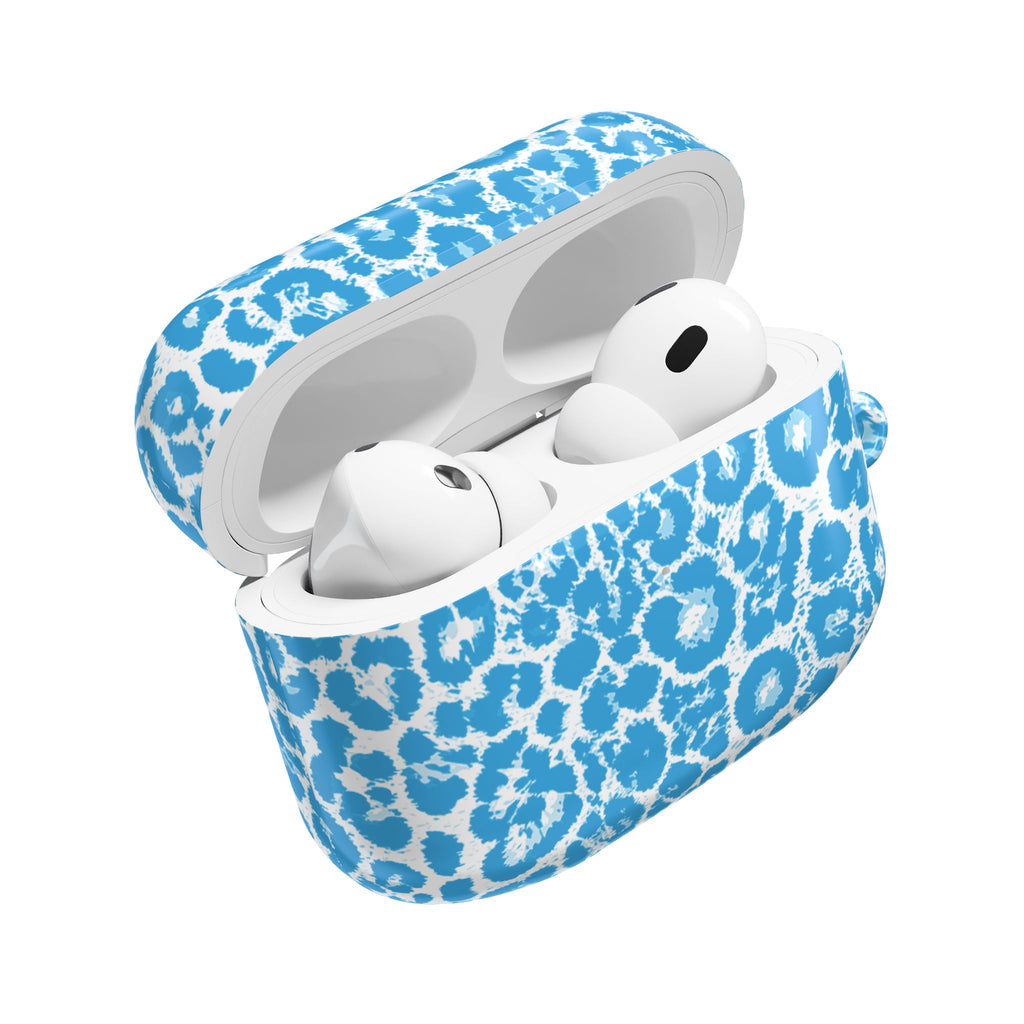 Blue Leopard AirPod Cases