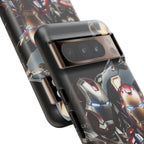 Iron Man Tough Phone Case for iPhone, Galaxy, or Google Pixel