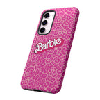 Hot Neon Pink Leopard Barb Tough Phone Case iPhone, Galaxy, or Google Pixel