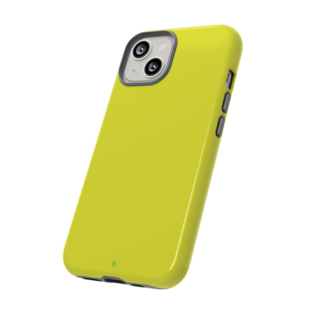 Yellow RG Tough Phone Case for iPhone, Galaxy, or Google Pixel