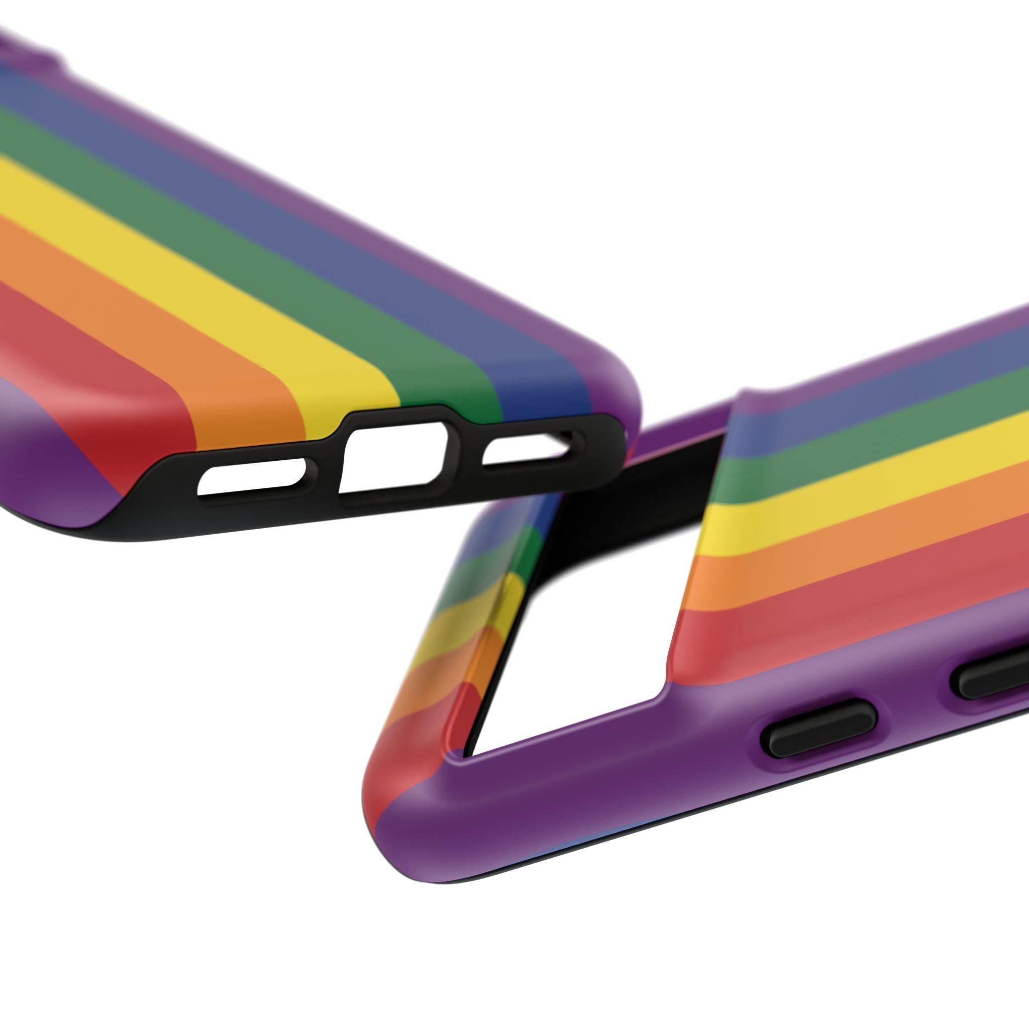 LGBTQ Rainbow Flag Tough Phone Case for iPhone, Galaxy, or Google Pixel