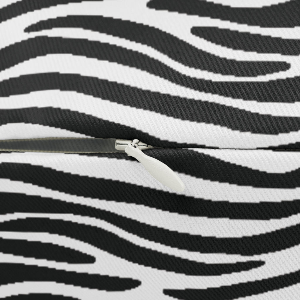 Zebra Animal Print Spun Polyester Lumbar PILLOW