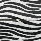 Zebra Animal Print Spun Polyester Lumbar PILLOW