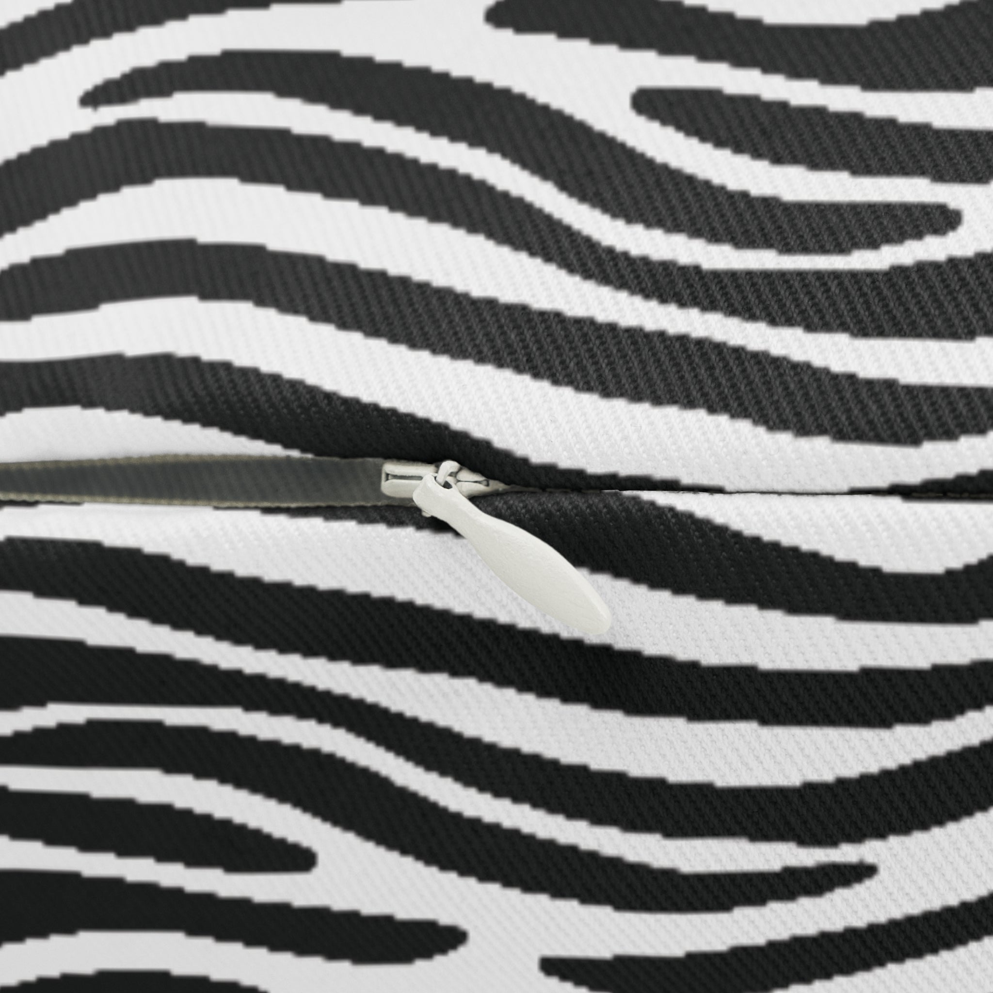 Zebra Animal Print Spun Polyester Lumbar PILLOW
