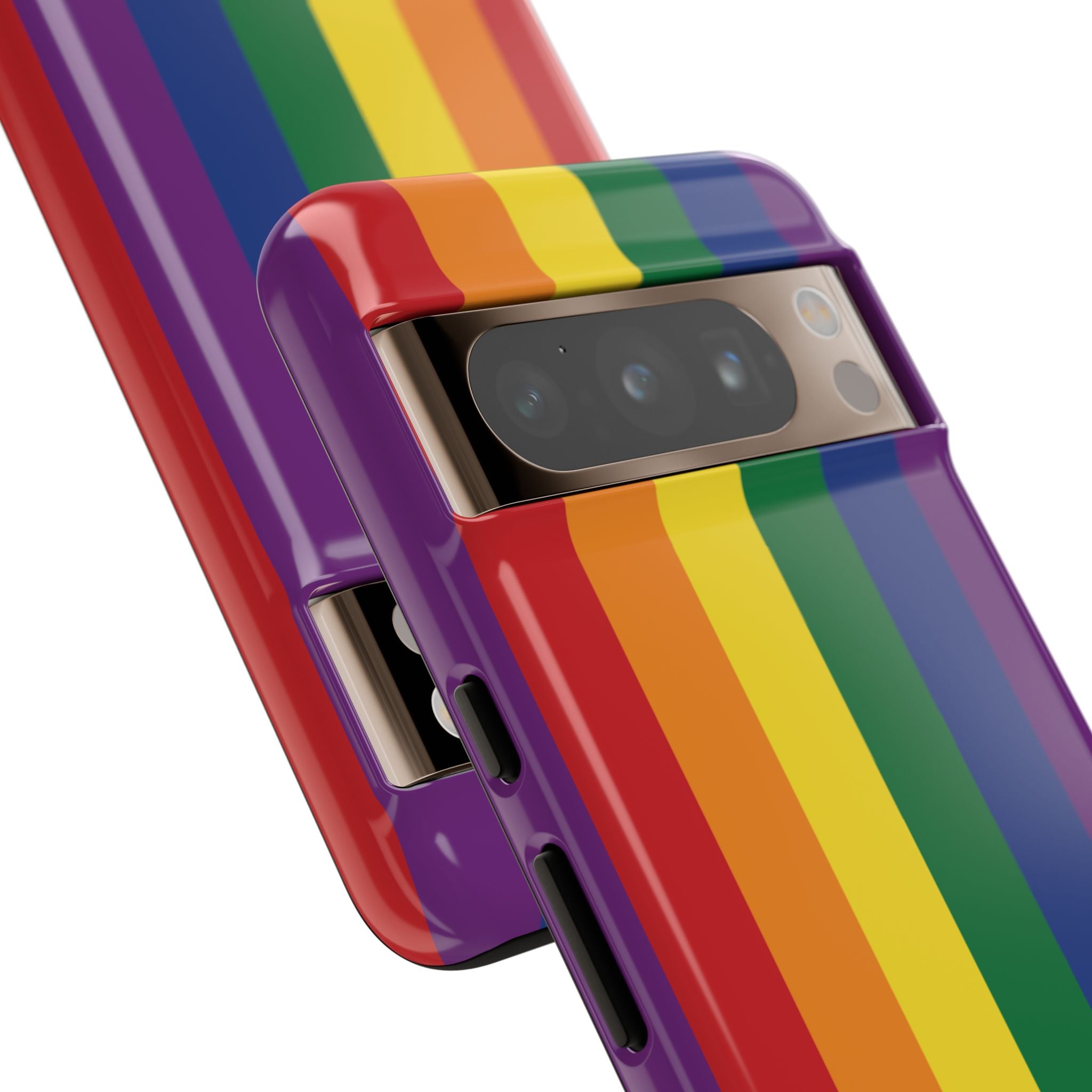 LGBTQ Rainbow Flag Tough Phone Case for iPhone, Galaxy, or Google Pixel