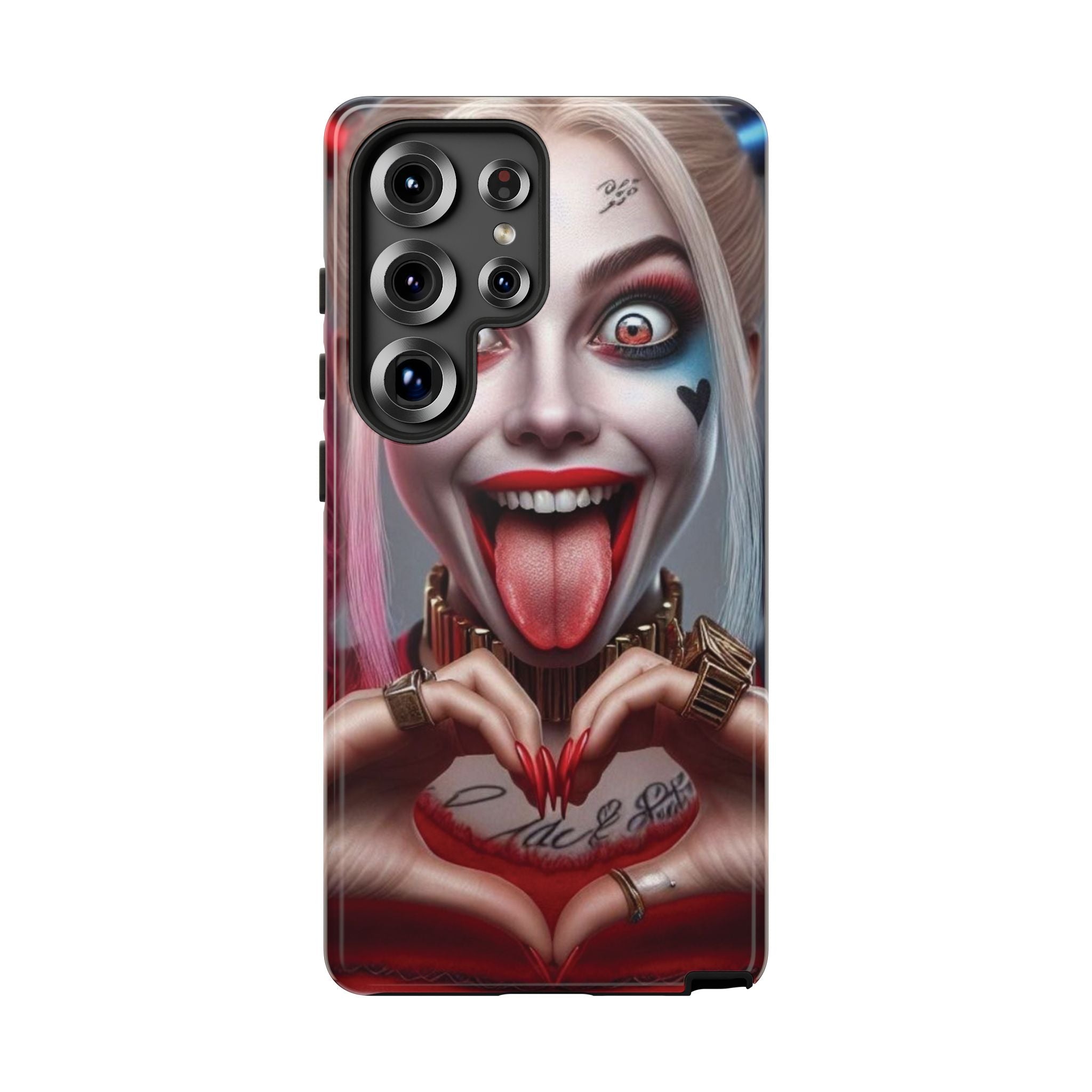 Harley Quinn Tough Phone Case for iPhone, Galaxy, or Google Pixel