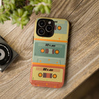 Retro 80's Jam RG Tough Phone Case for iPhone, Galaxy, or Google PIXEL