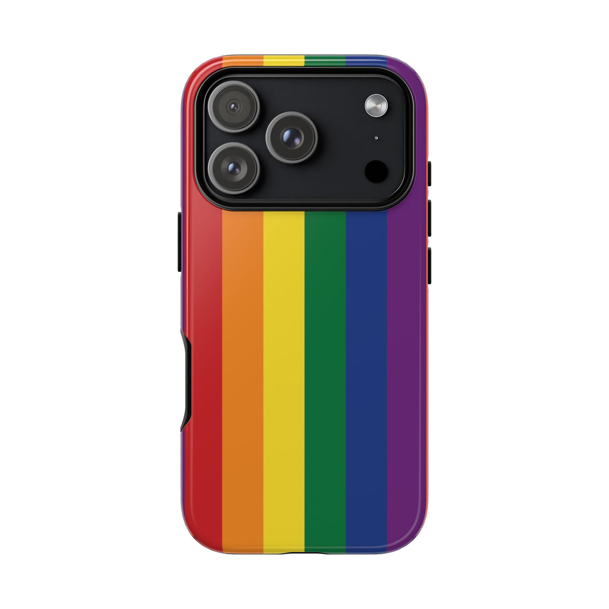 LGBTQ Rainbow Flag Tough Phone Case for iPhone, Galaxy, or Google Pixel