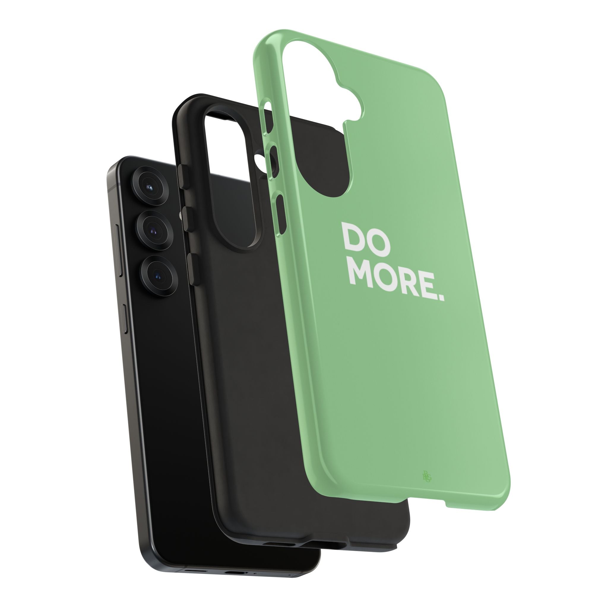 Do More Mint Green Tough Phone Case for iPhone, Galaxy,or Google Pixel