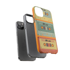 Retro 80's Jam RG Tough Phone Case for iPhone, Galaxy, or Google PIXEL