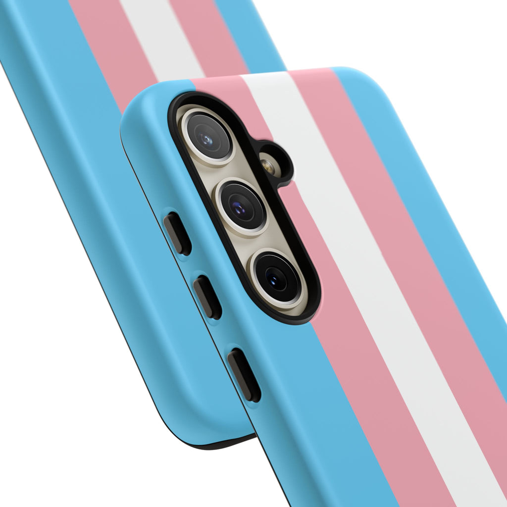 Trans Colors Tough Phone Case for iPhone, Galaxy, or Google Pixel