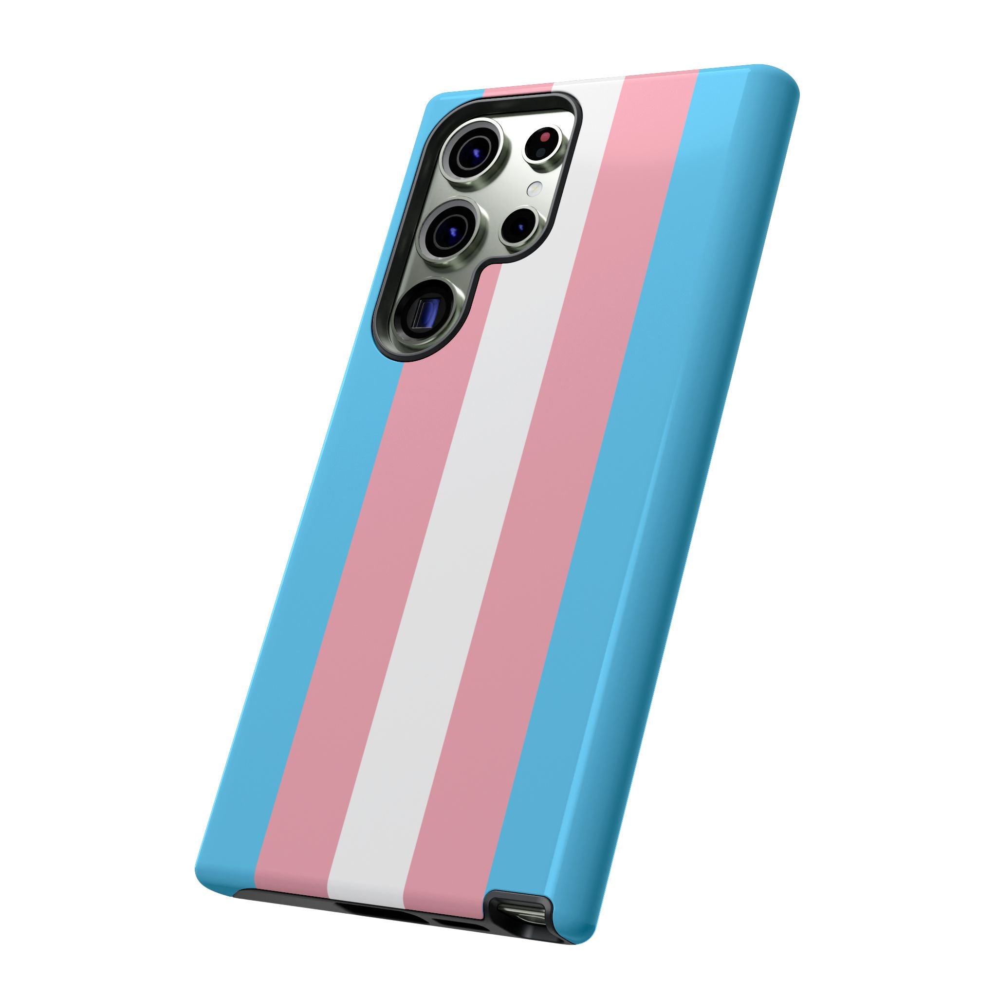 Trans Colors Tough Phone Case for iPhone, Galaxy, or Google Pixel