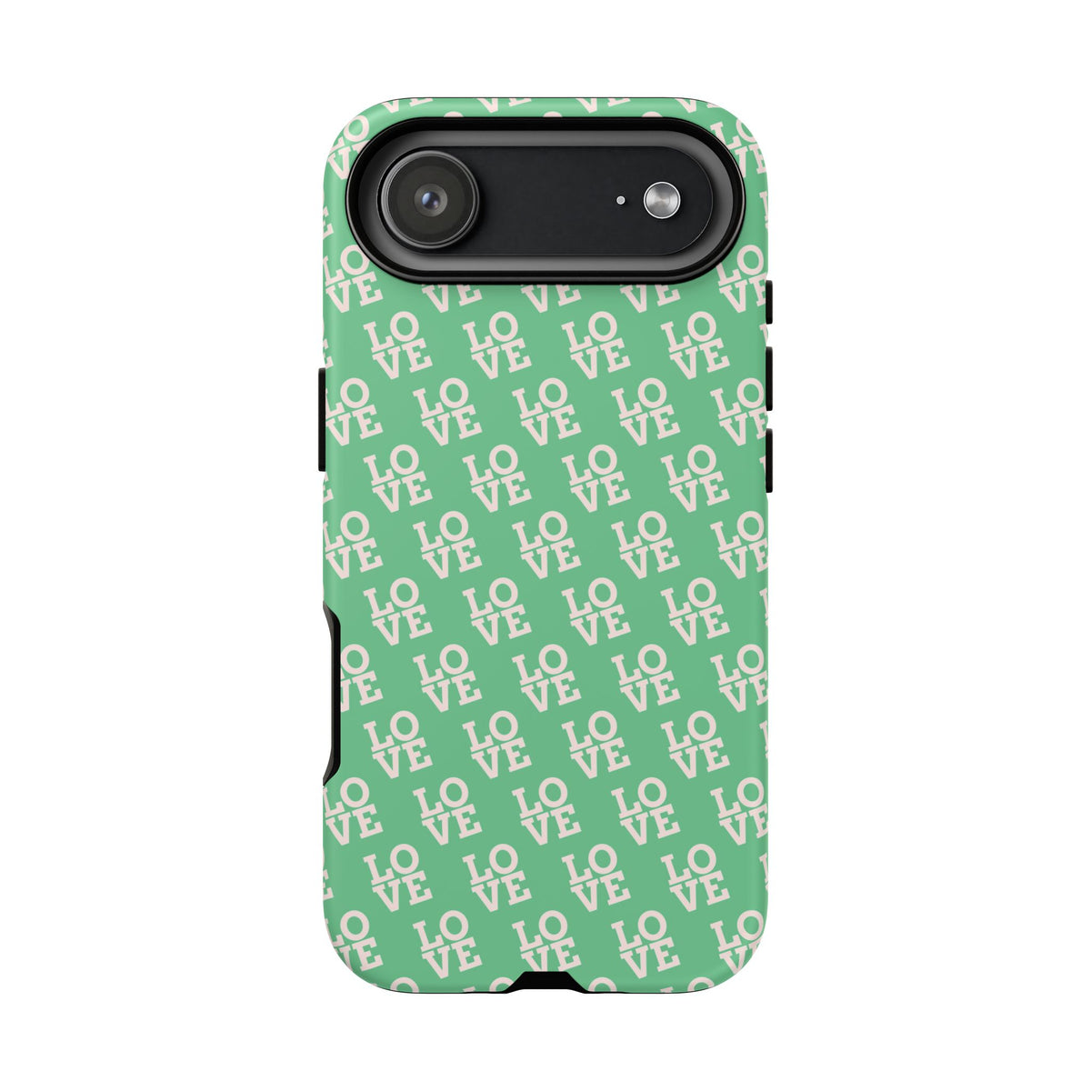 LOVE Aqua Tough Phone Case for iPhone, Galaxy, or Google Pixel