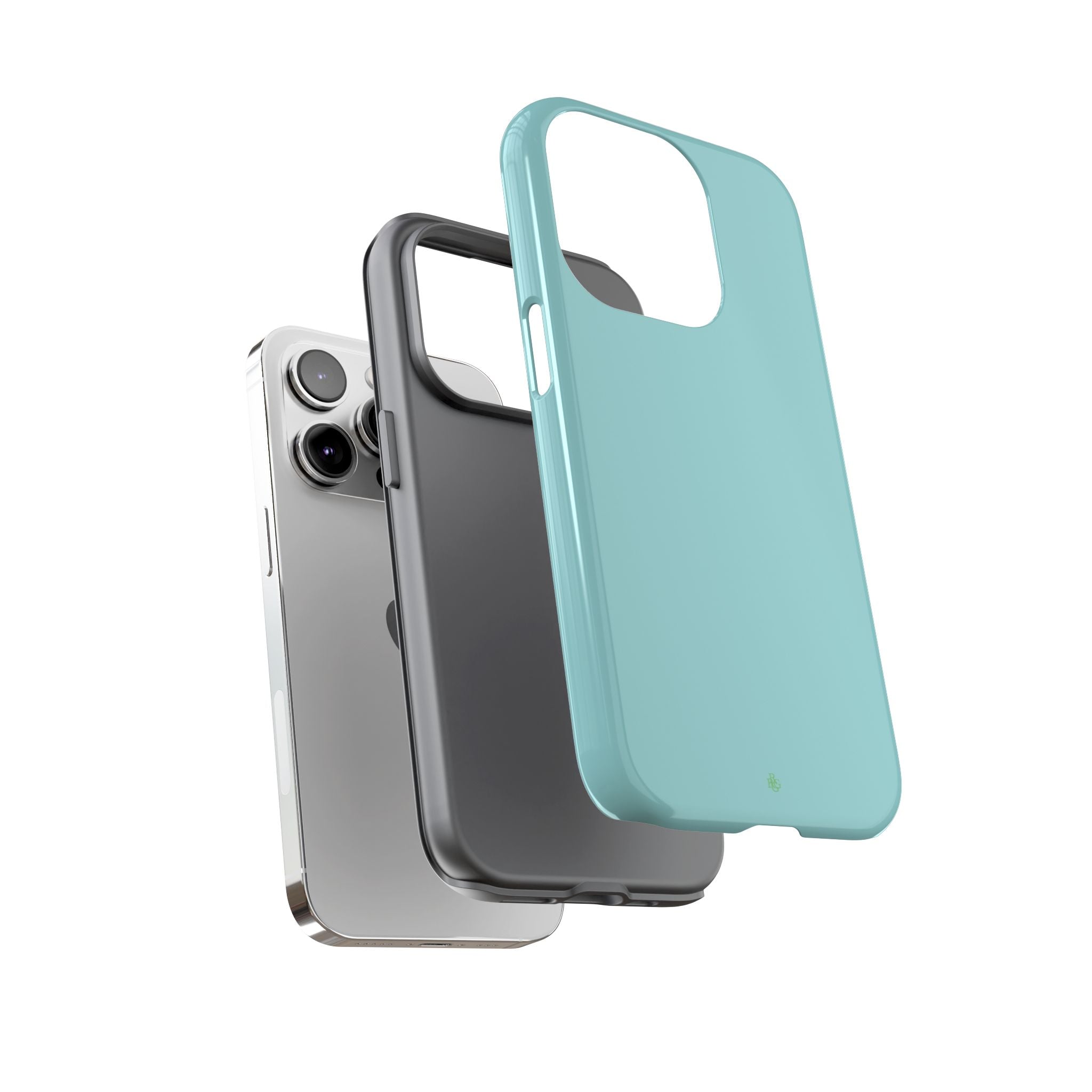 Teal RG Tough Phone Case for iPhone, Galaxy, or Google Pixel