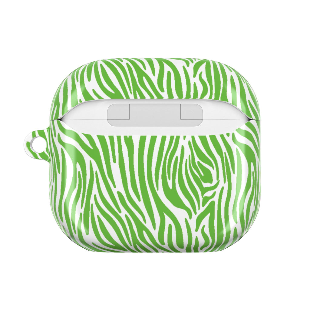 Green Zebra AirPod Cases