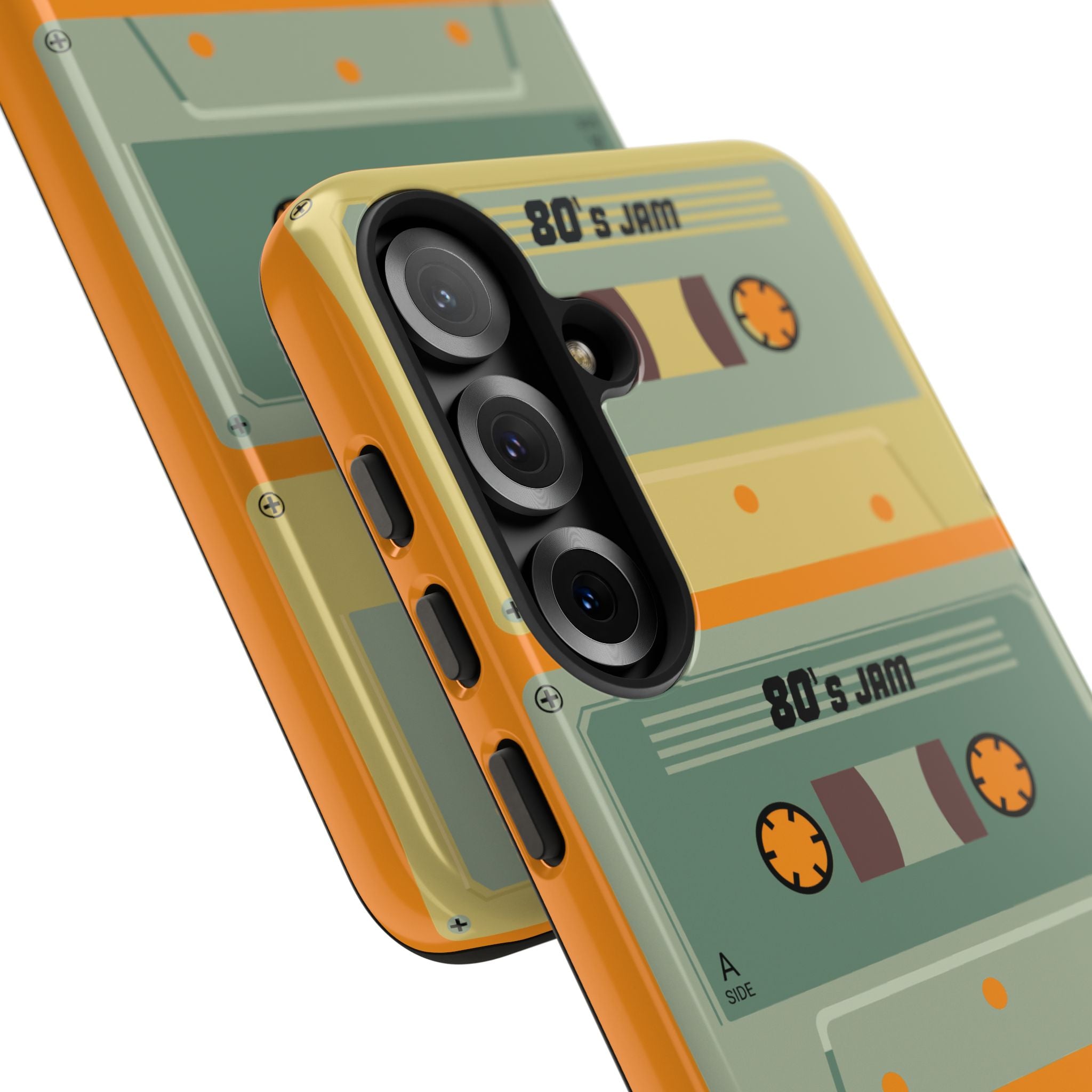 Retro 80's Jam RG Tough Phone Case for iPhone, Galaxy, or Google PIXEL