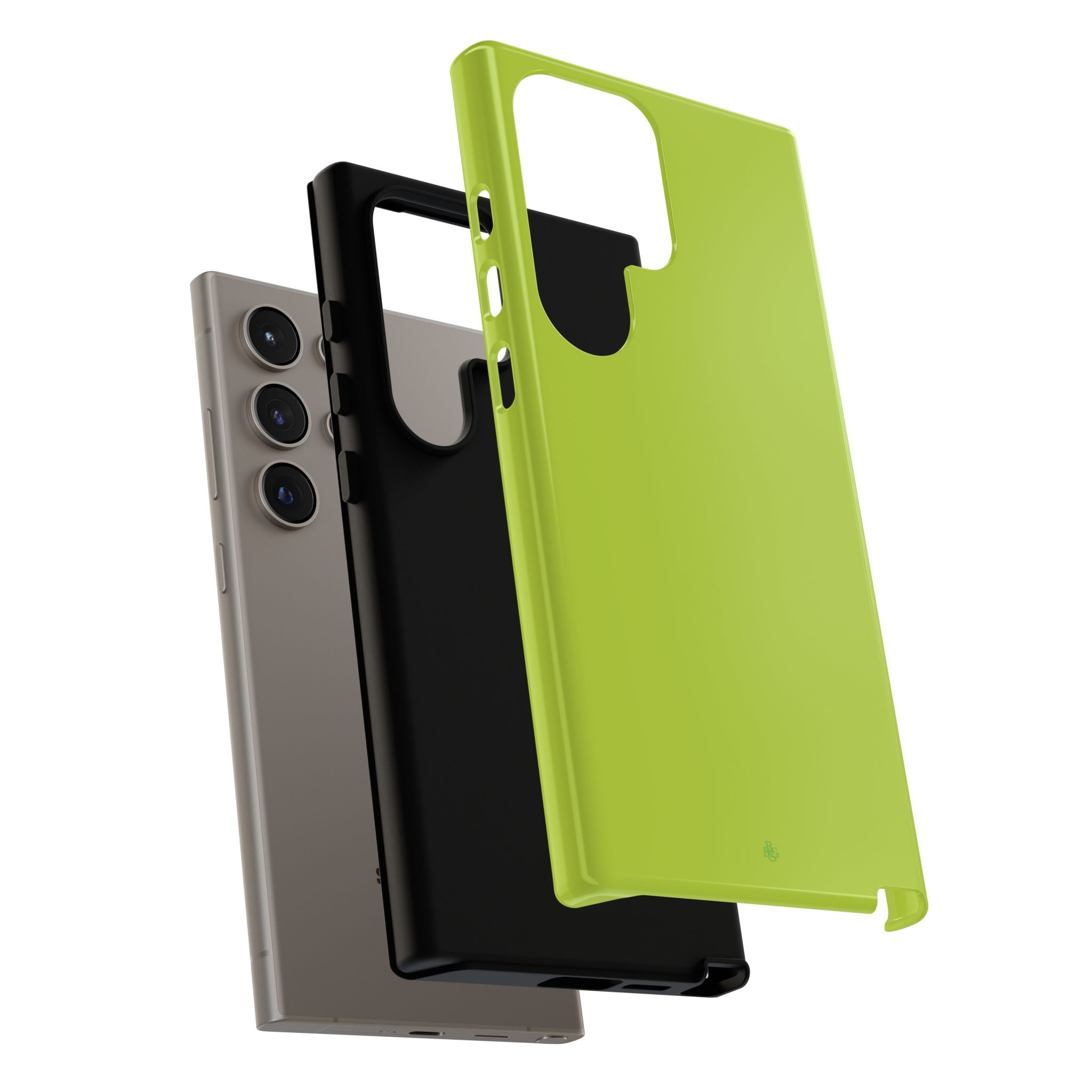 Neon Yellow RG Tough Case for iPhone, Galaxy, or Google Pixel