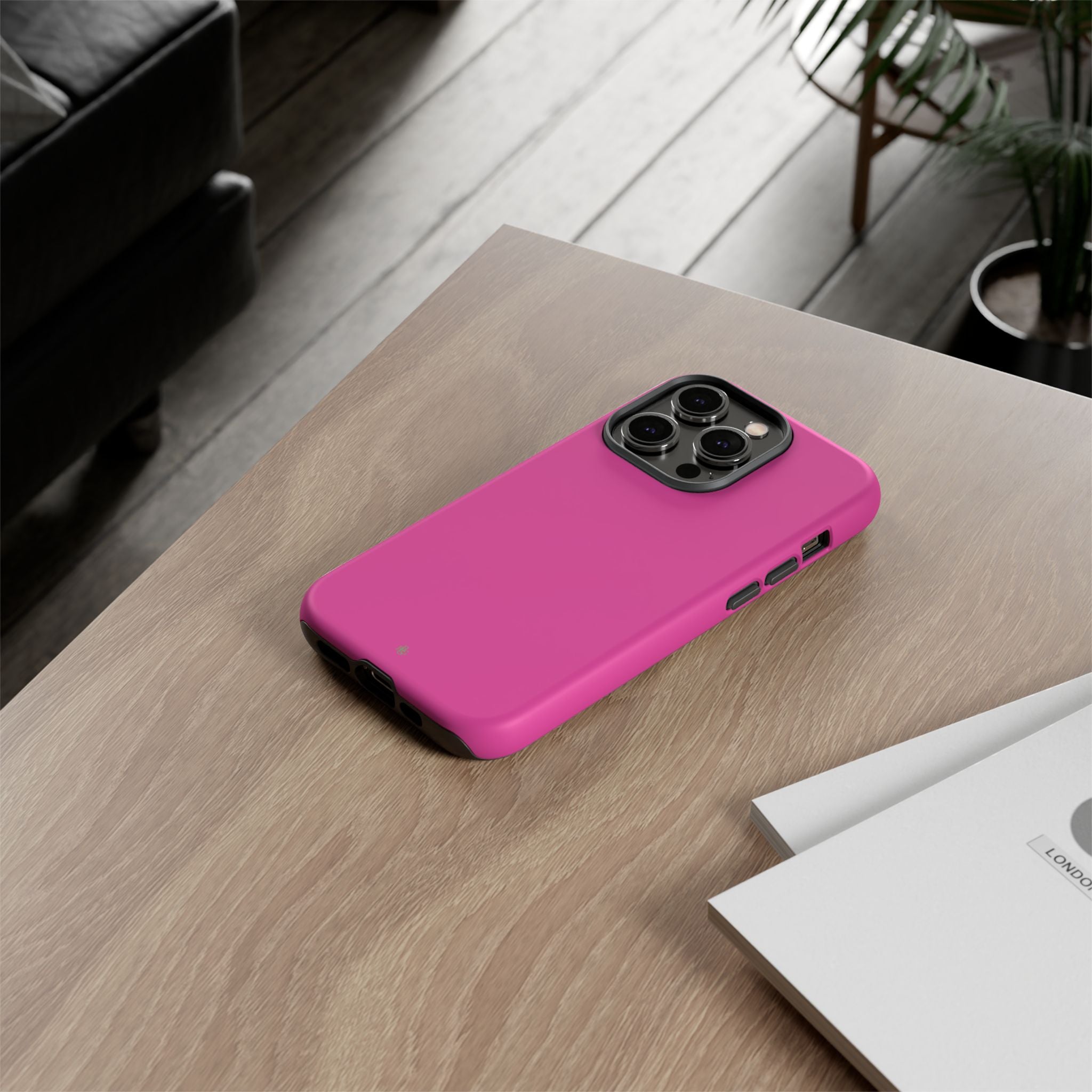 Neon Pink RG Tough Phone Case for iPhone, Galaxy, or Google Pixel