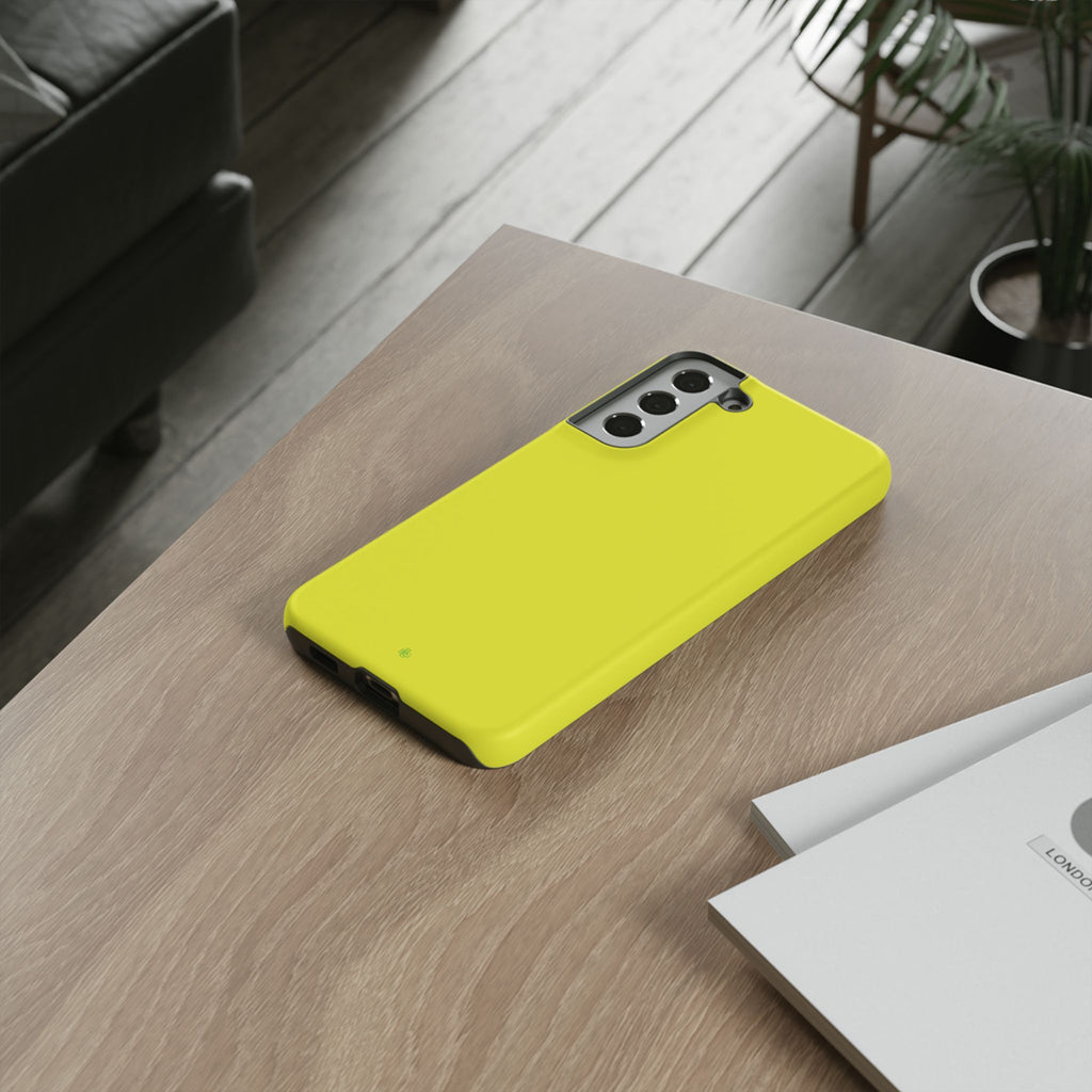 Yellow RG Tough Phone Case for iPhone, Galaxy, or Google Pixel