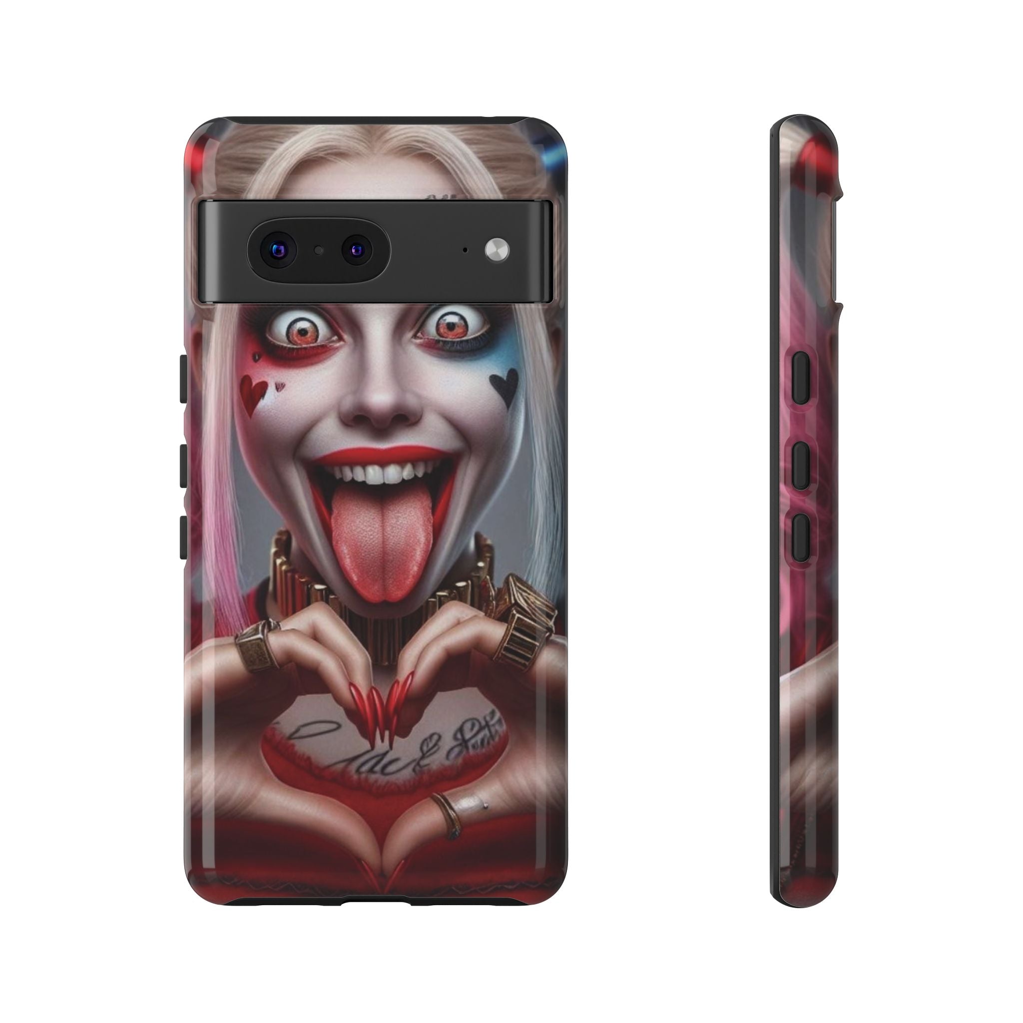 Harley Quinn Tough Phone Case for iPhone, Galaxy, or Google Pixel