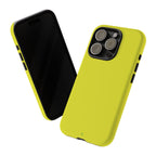 Yellow RG Tough Phone Case for iPhone, Galaxy, or Google Pixel