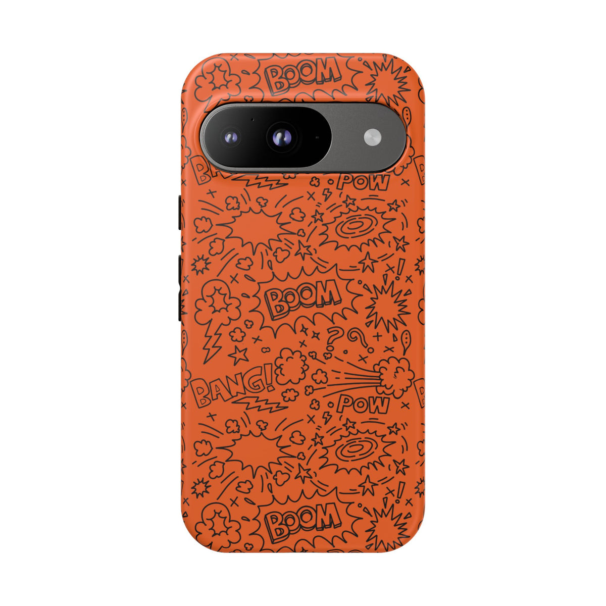Wow Orange Tough Case for iPhone, Galaxy, or Google Pixel