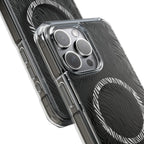 Zebra Magnetic iPhone 14, 15, 16 Series Clear Impact Cases