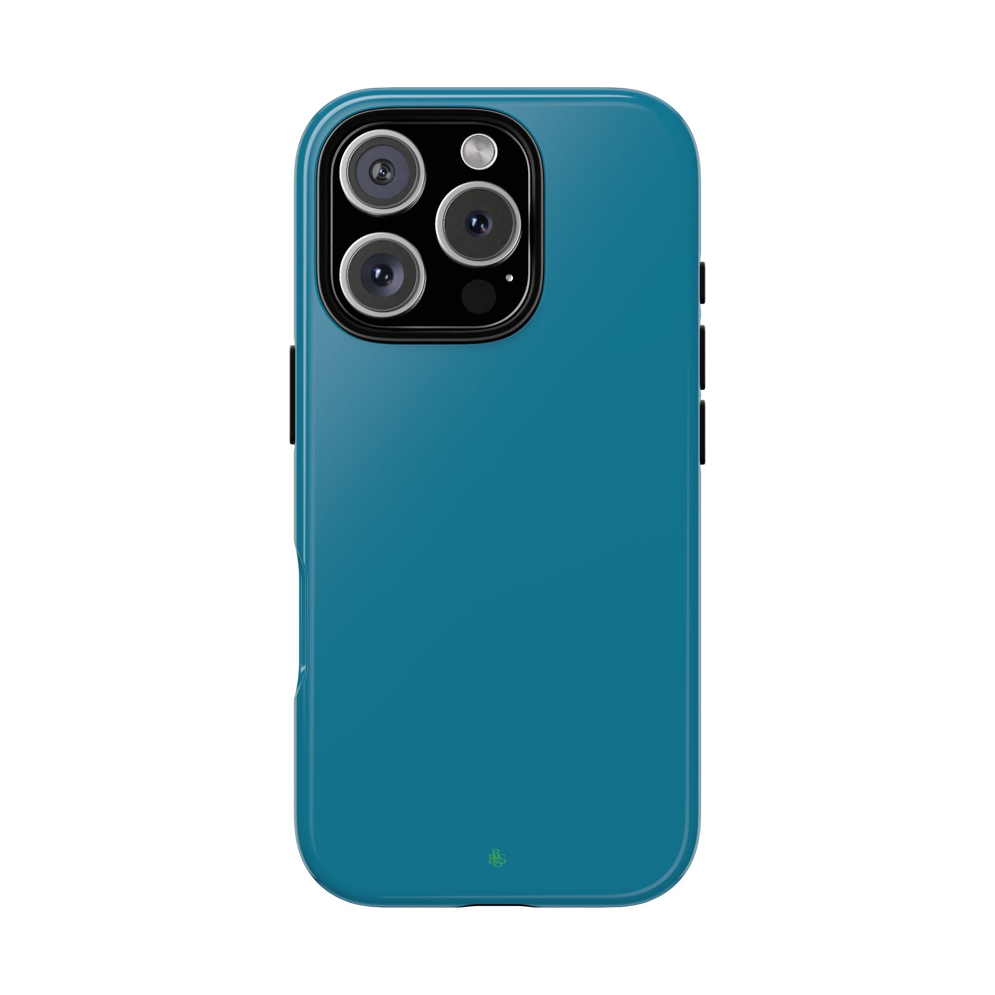 Teal Green RG Tough Phone Case for iPhone, Galaxy, or Google Pixel
