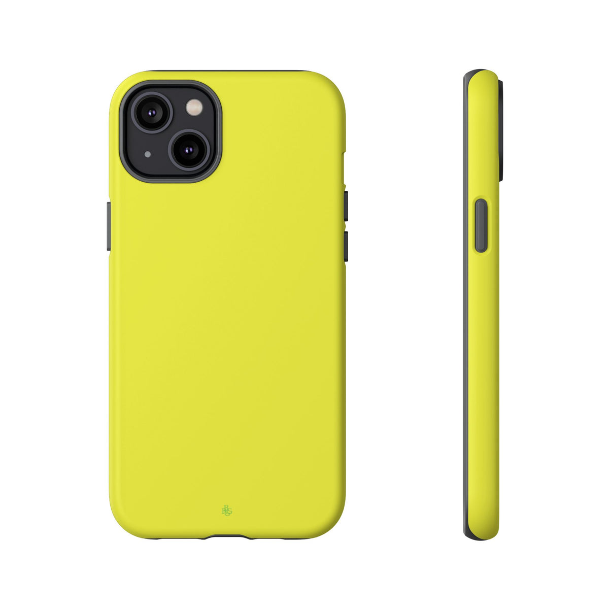 Yellow RG Tough Phone Case for iPhone, Galaxy, or Google Pixel