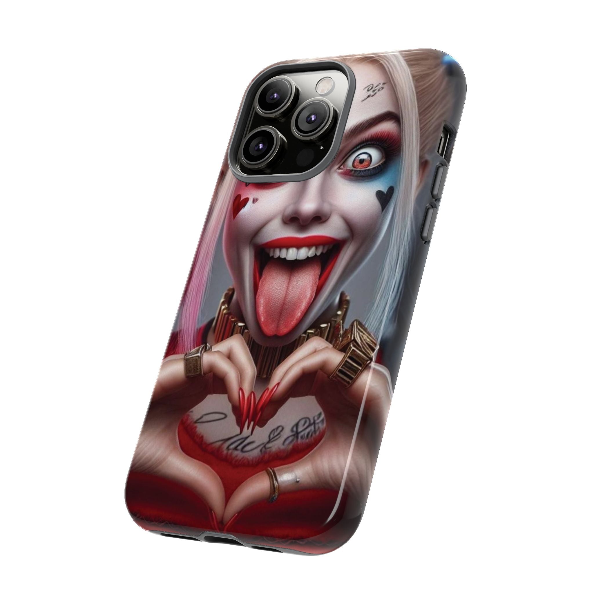 Harley Quinn Tough Phone Case for iPhone, Galaxy, or Google Pixel