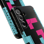 Retro Blocks LOVE Tough Case for iPhone, Galaxy or Google Pixel