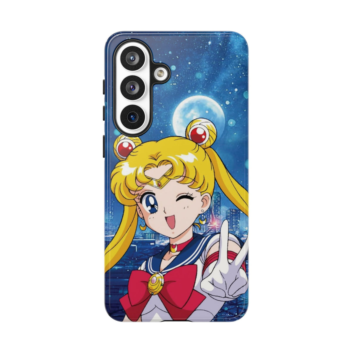 Blue S Moon Tough Case for iPhone, Galaxy, or Google Pixel